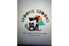 Logo for Groovie Grooms, Boutique and Grooming for Dogs & Cats Logo for Groovie Grooms, Boutique and Grooming for Dogs & Cats